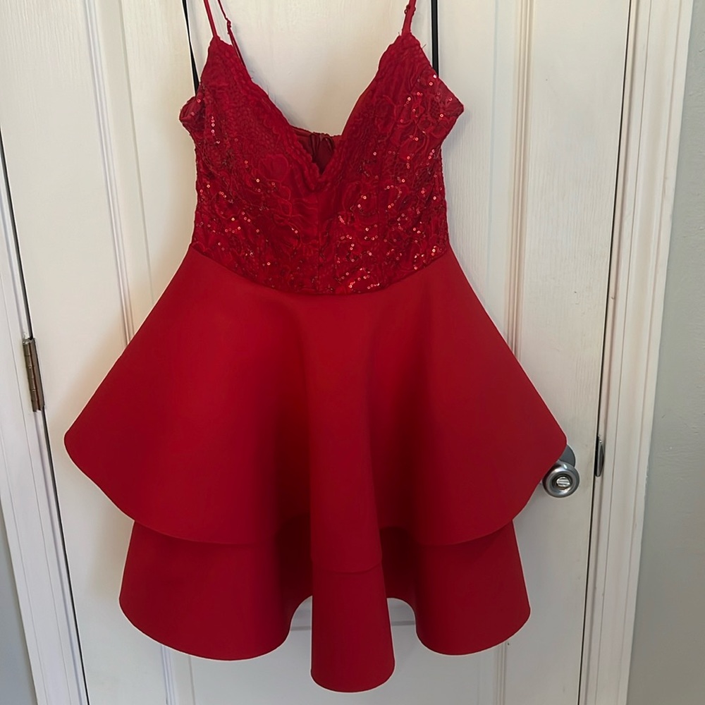 B DARLIN red dress